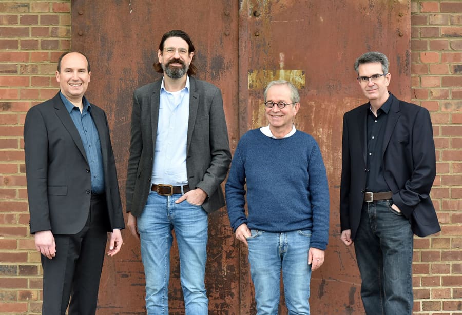 Rechtsanwälte Paulini, Rohde, Suthaus, Dr. Wichmann Gruppenfoto der 4 Anwälte